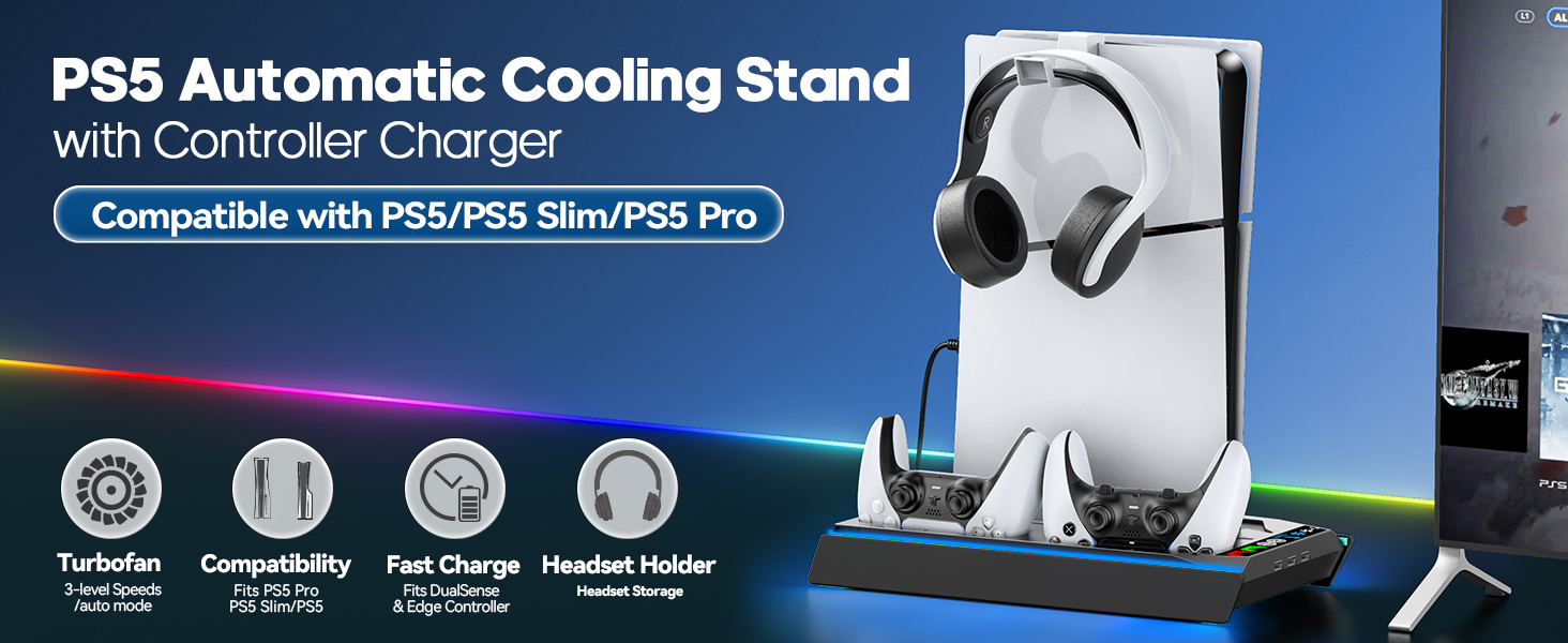 PS5 cooling stand
