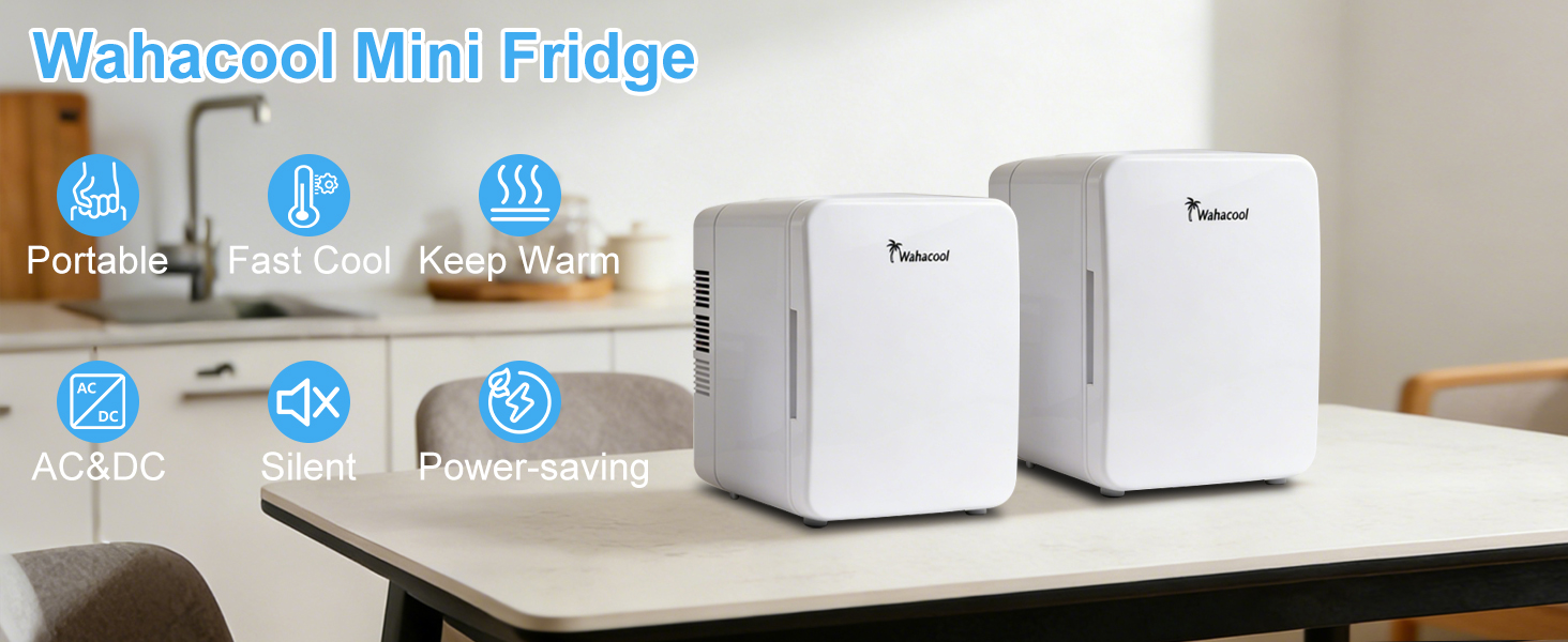 Mini Fridge, Portable Personal Refrigerator