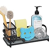 Consumest Hanging Shower Caddy over Shower Head Organizer with Anti-slip Rubber, Rustproof Shower...