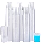 SIUQ 300 Pack 12 oz Plastic Cups, Clear Disposable Cups, Cold Party Drinking Cups, Clear Plastic ...