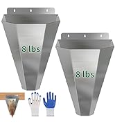 LavviTech Medium Chicken Kill Cone for Butchering, Stainless Steel Cones with Safety Glov...