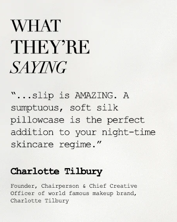 Charlotte Tilbury "slip is amazing"