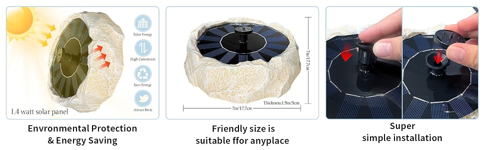 polycrystalline silicon transparent glass birdwatching nature lover patio ornament