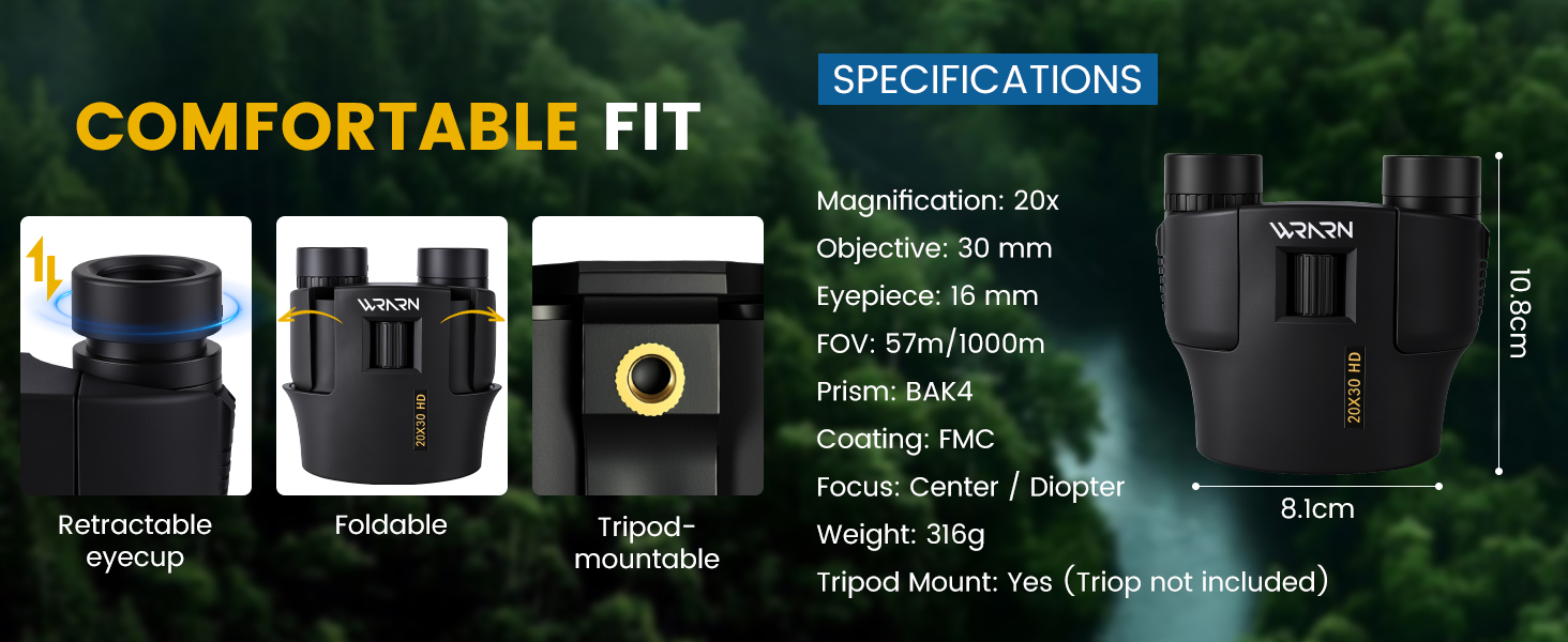Compact Binoculars for Adults