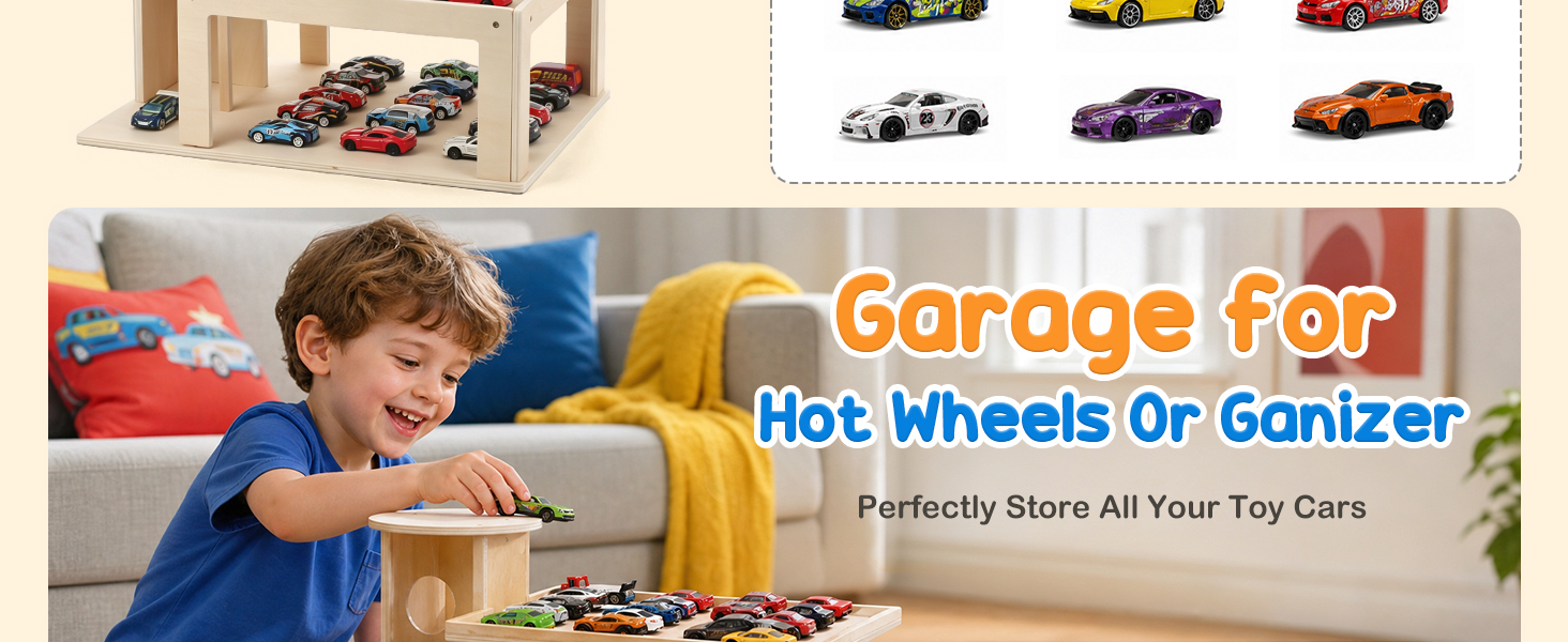 hot wheels garage