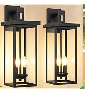 ZSMAIKU 22 Inch Extra Large Outdoor Wall Lights Dusk to Dawn,Exterior Patio Wall Light Fixtures 2...
