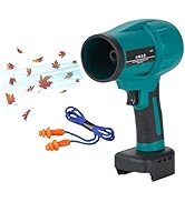 High Volume Cordless Dust Blower for Makita 18V Battery- Brushless Blower/Inflator/Vacuum 3 in 1 ...