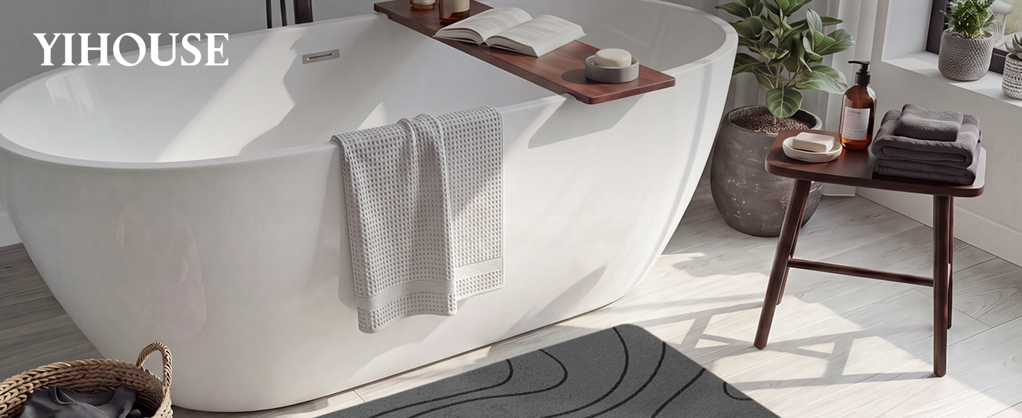 Memory Foam Bathroom Rug Set