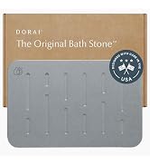 Dorai Home Stone Bath Mat for Bathroom | Quick-Drying Diatomaceous Earth Shower Mat, Non-Slip Nat...