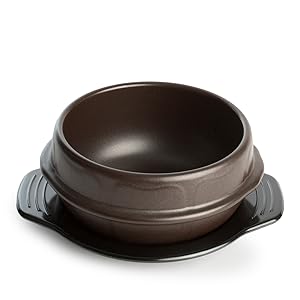 Stone Bowl, Dolsot Bibimbap Bowl, Asian Noodle Bowl, Nabe, Ceramic Pot, Korean Soup Bowl, Ddukbaegi