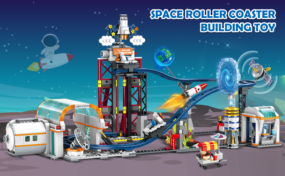 hogokids space roller coaster