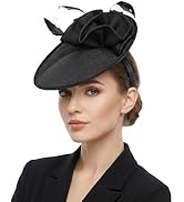 Wool Felt Pill Box Hats for Women Vintage 60s Fascinators Church Hats Cocktail Stewardess Derby H...