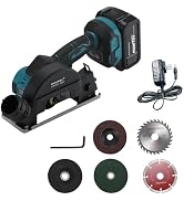 Brushless Angle Grinder Compatible with Makita 18V Battery,4-1/2-Inch High-Power Angle Grinder fo...