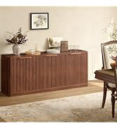 Evermagin Fluted 5 Drawers Dresser, 47