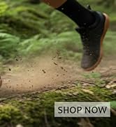 WHITIN Men's Barefoot Trail-Running Shoes | Wide Toe-Box | Zero-Drop Sole | Optimal Traction