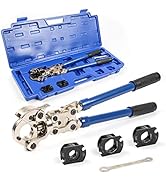 iCRIMP IWS-1632AF Copper Tube Fittings Crimping Tool with 1/2,3/4 and 1-inch Jaw for ProPress Cop...