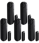 Window and Door Alarm When Opened (2 Pack) for Kids Safety/Home Security, Wireless Sliding Door O...