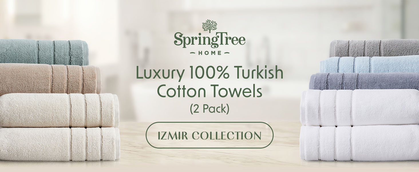 Izmir luxury bath towels