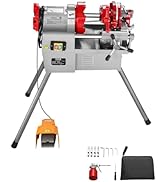 VEVOR Pipe Clamp, 2 to 6 in, High Strength Ultra Clamp with Quick Acting Screws, Steel Pipe Align...