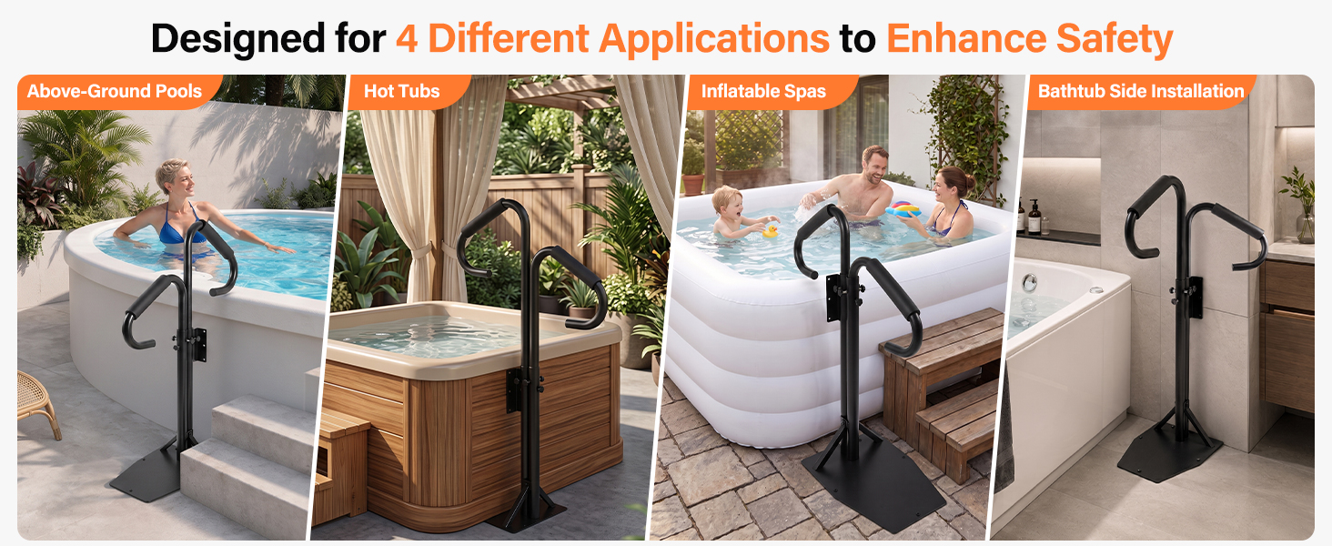 Designed for 4 Different Applications to Enhance Safety
