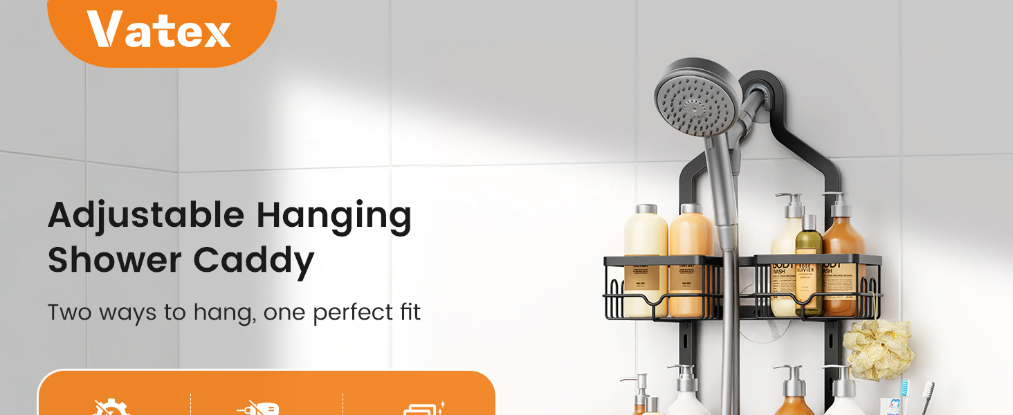 shower caddy hanging