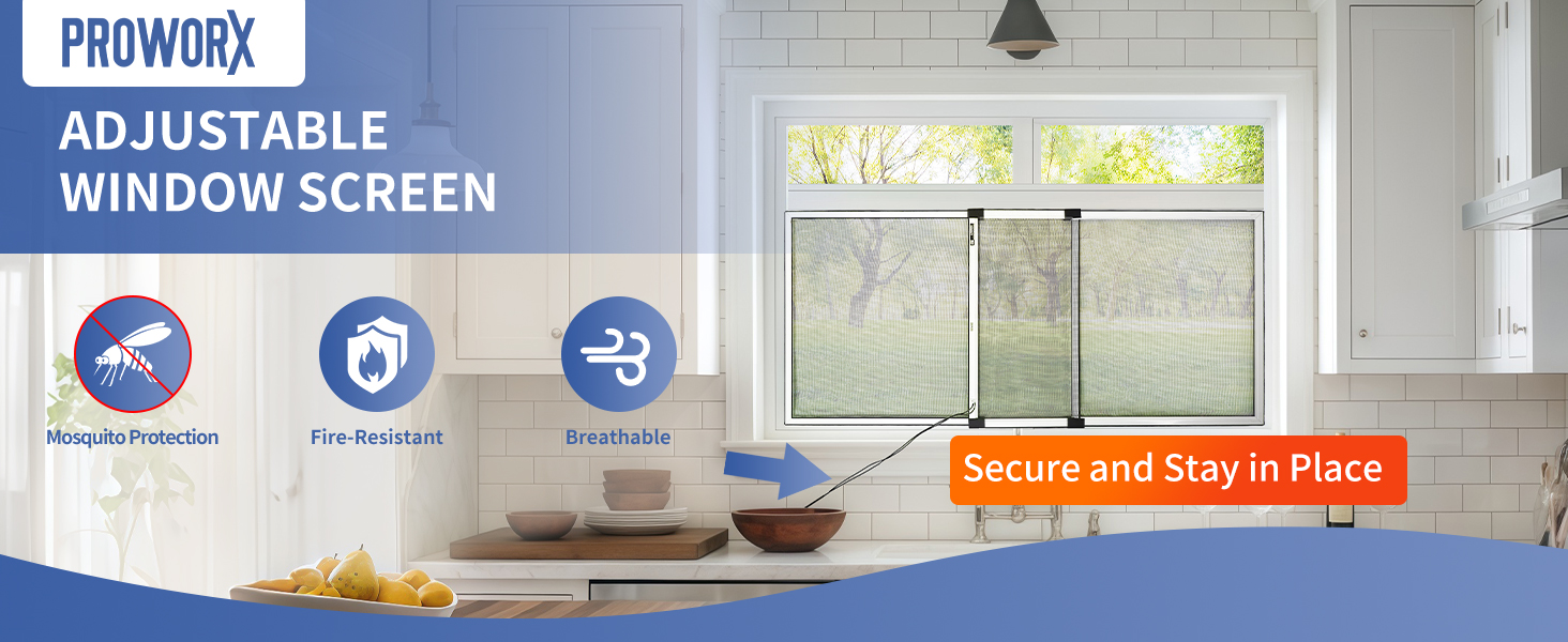 Adjustable Window Screen