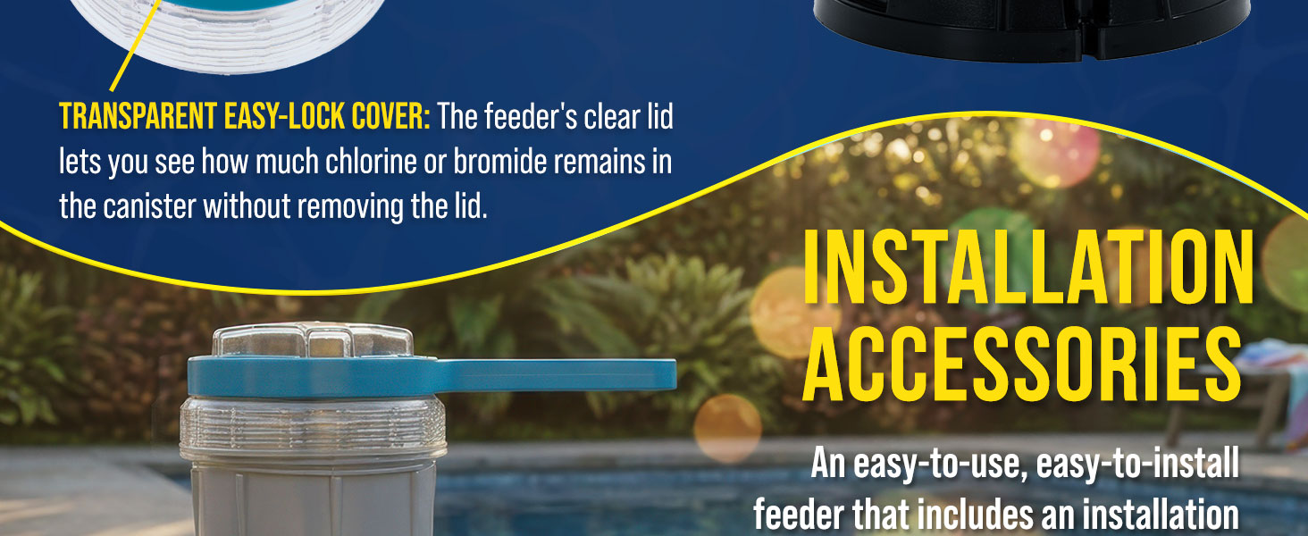 hayward cl200 tablets sticks brominator dispenser canister maintenance cleaner accessories equipment
