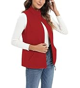 Xeoxarel Women's Fleece Vest with 6 Pockets (XS-2XL)