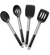 Silverware Set for 12, E-far 60-Piece Hammered Flatware Cutlery Set, Stainless Steel Eating Utens...