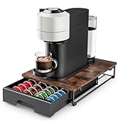 EVERIE Coffee Pod Organizer Drawer for Keurig K-Cup Pods, Holds 18 Pods - Compact, Easy-Access De...
