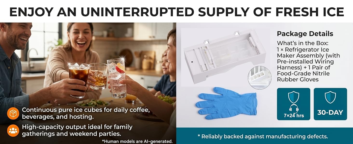 Enjoy an Uninterrupted Supply of Fresh Ice