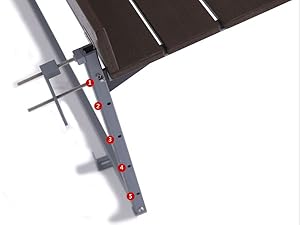 Balcony Bar Table for Railings
