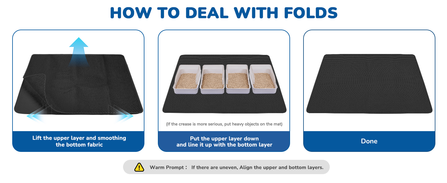 how to deal with folds
