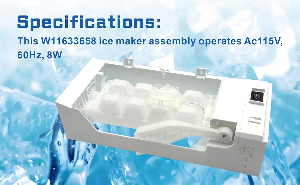 W11700250 Ice Maker Assembly