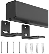 USX MOUNT Soundbar Mount Sound Bar TV Mount for Mounting Above or Under TV, Sound Bar Mount Up to...