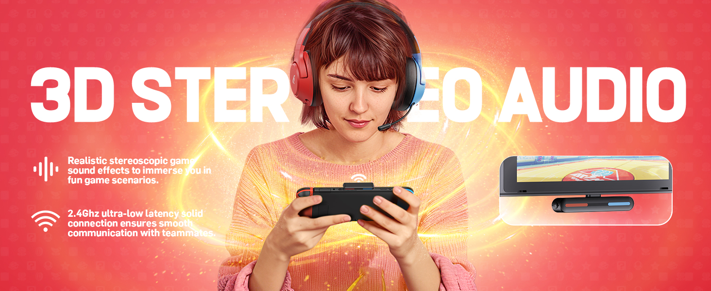 Switch headset