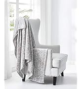 Juicy Couture - Throw Blanket | Regent Leopard | Plush and Cozy | Decorative Blankets for Sofas, ...