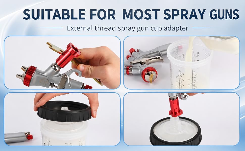 disposable paint cups for spray gun