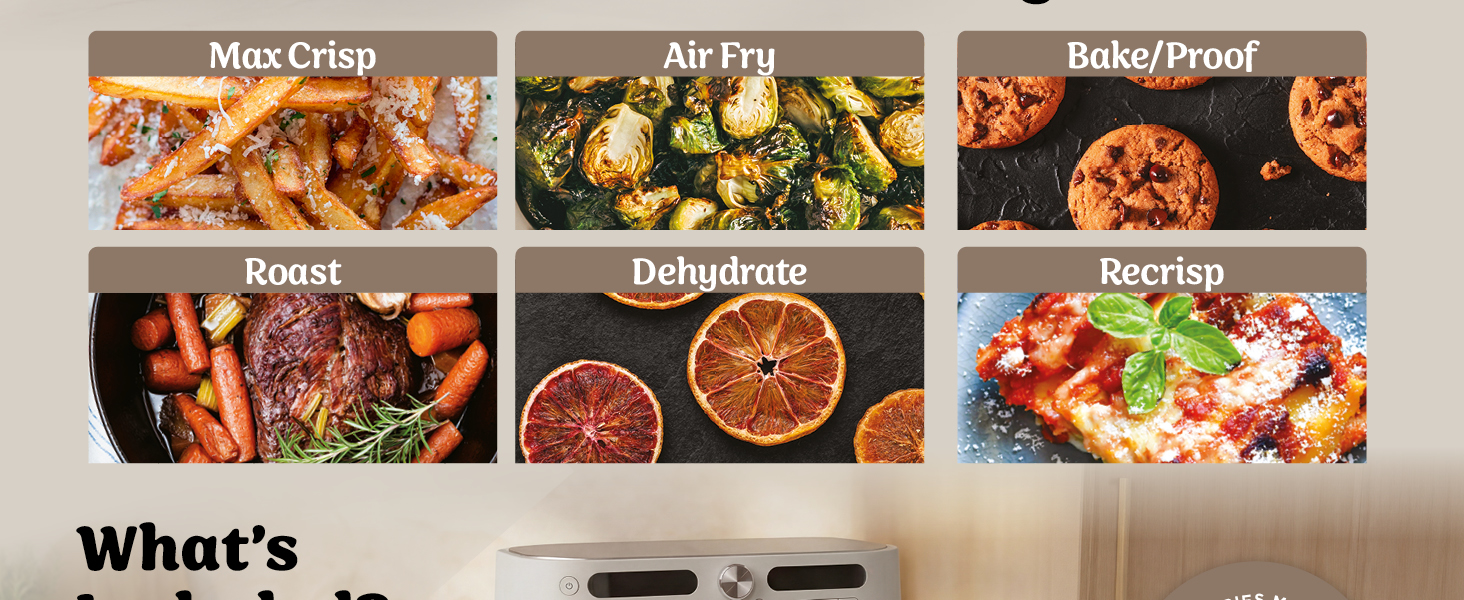CleanCrisp DualZone designed for Nontoxic cooking & storing