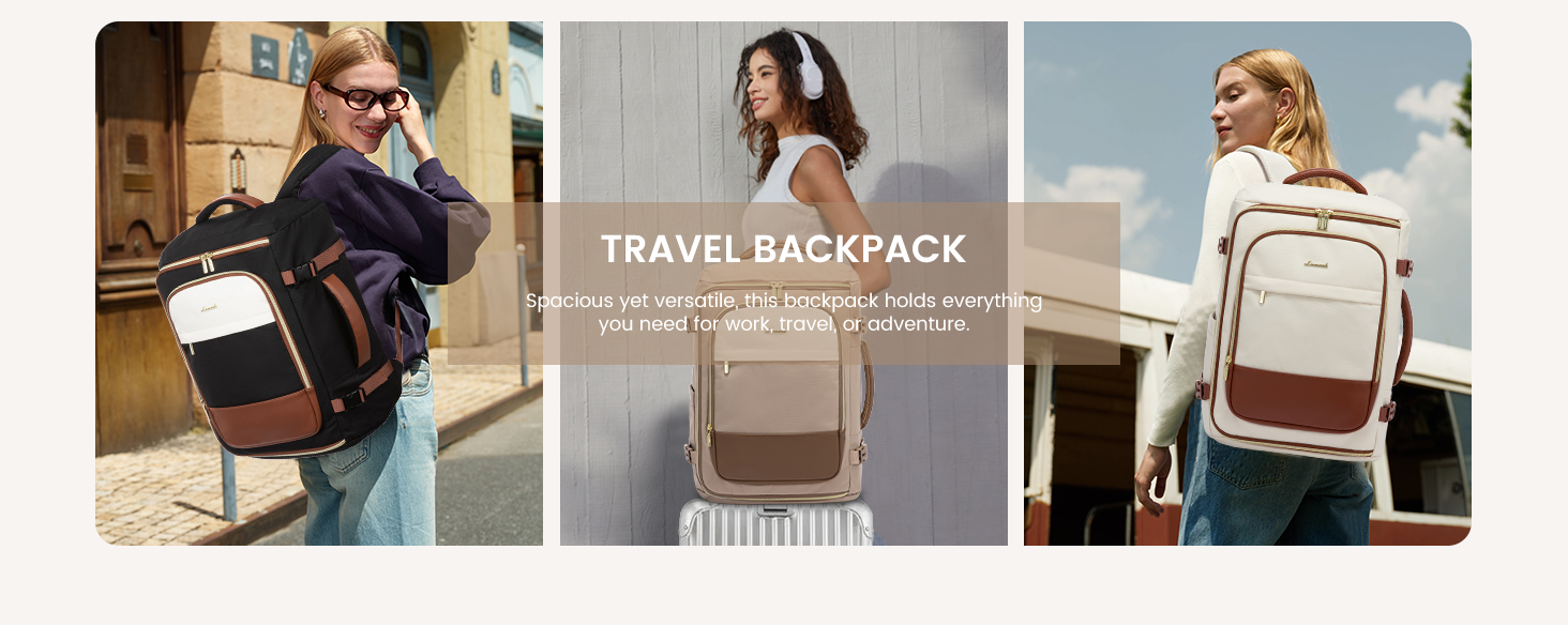 large travel backpack for women