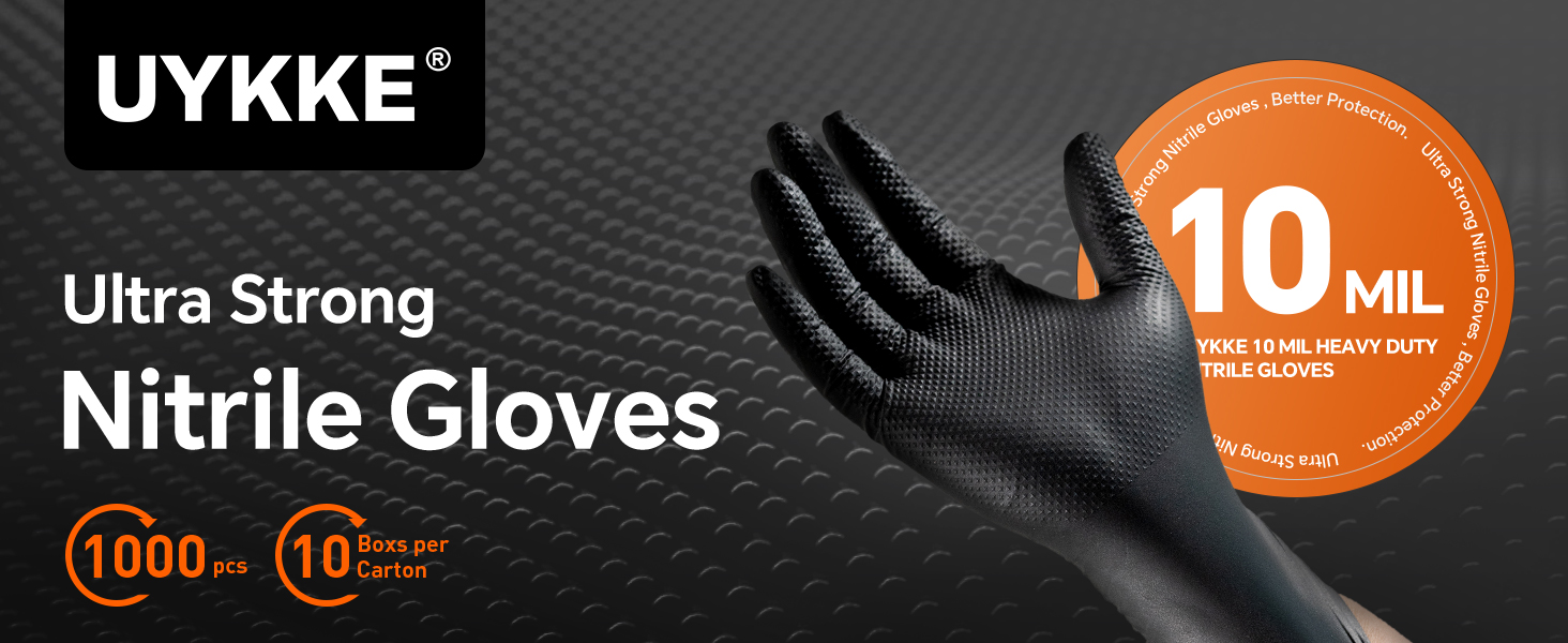 10 Mil Nitrile Gloves