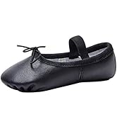 Stelle Ballet Shoes for Girls Toddler Genuine Leather Ballet Dance Slippers for Toddler/Little/Bi...