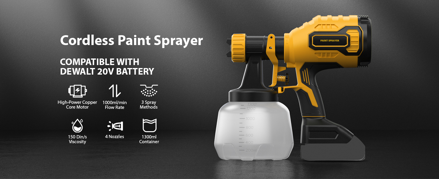 dewalt paint sprayer cordless 20v