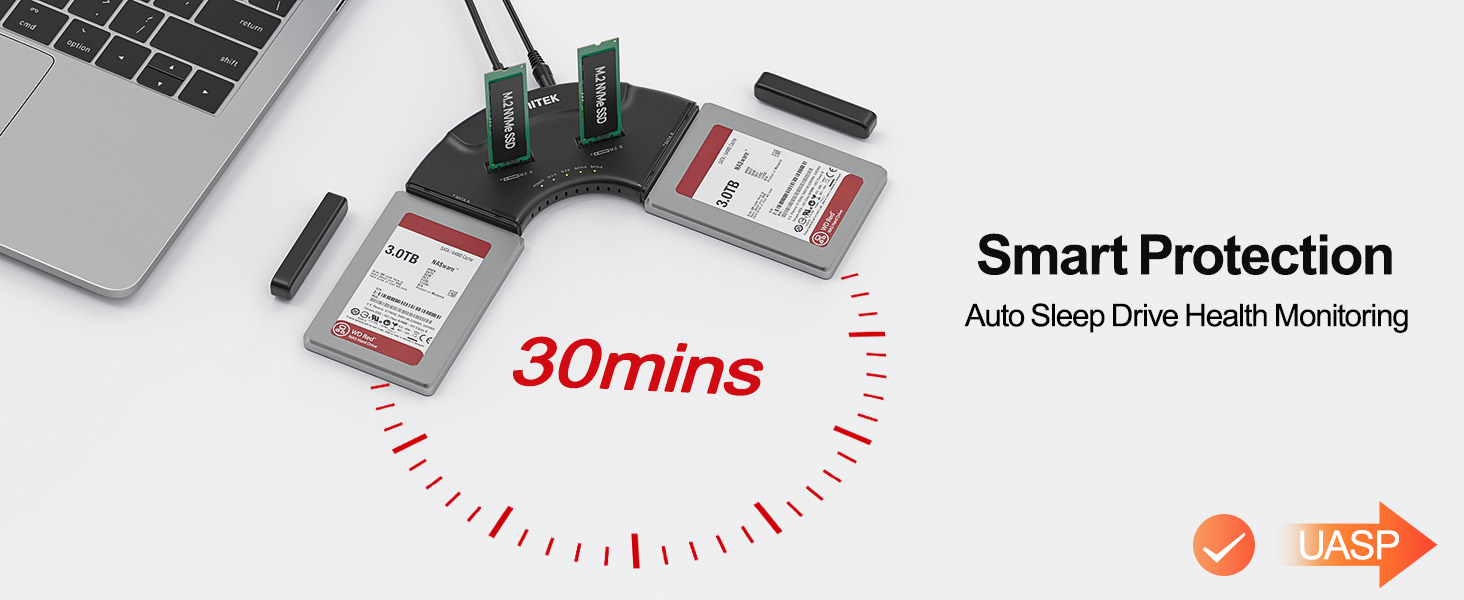 M.2 NVMe Enclosure Offline Cloning