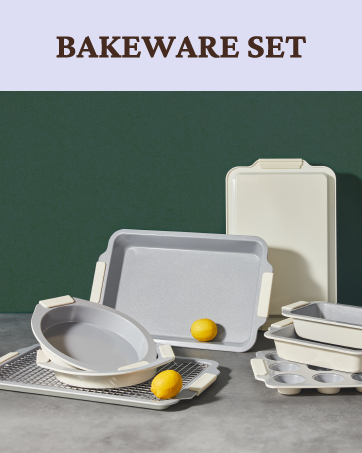 BRONYPRO Ceramic Mini Muffin Pan, 24-Cup Nonstick Aluminized Steel Mini Cupcake Pans, Healthy Non...