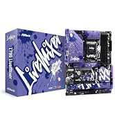ASRock Intel Core Ultra Z890 LiveMixer WiFi 7 DDR5 9066 MHz ATX Motherboard LGA1851 RL-ILM M.2 Th...