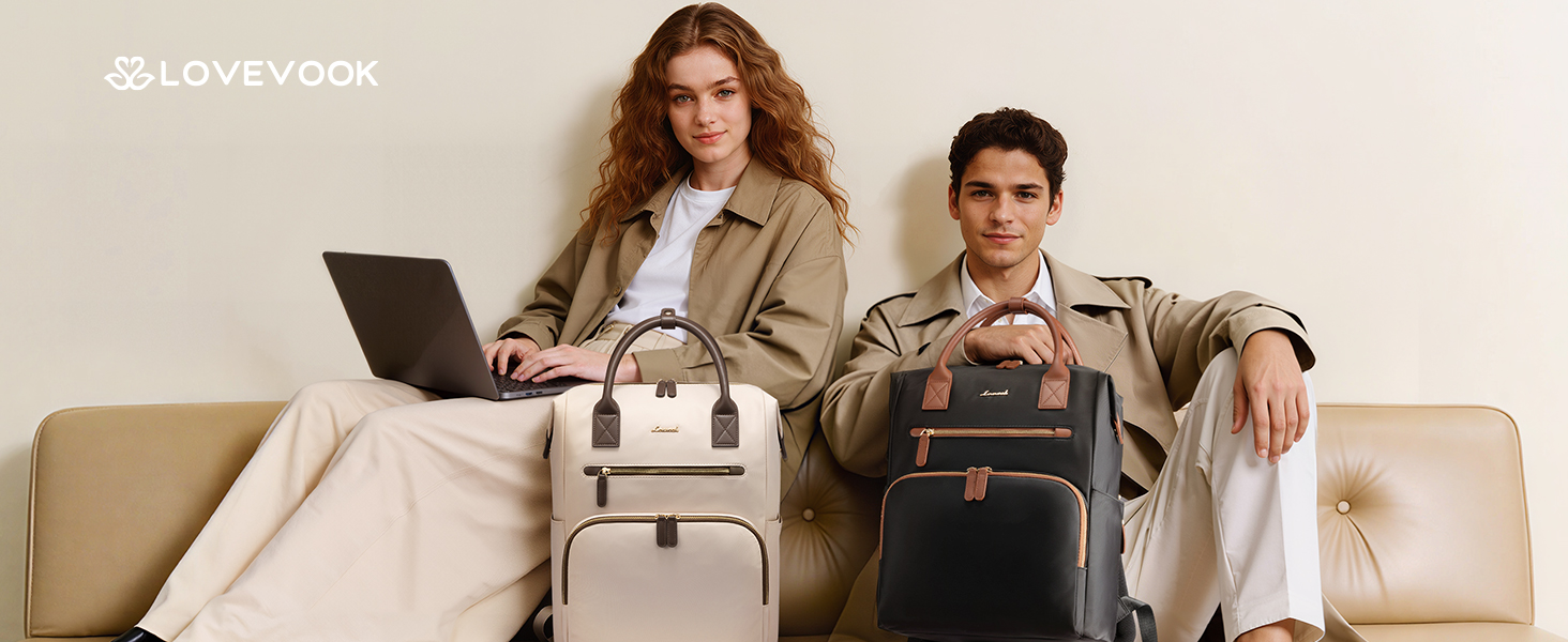 LOVEVOOK 15.6 Inch Laptop Backpack for Women