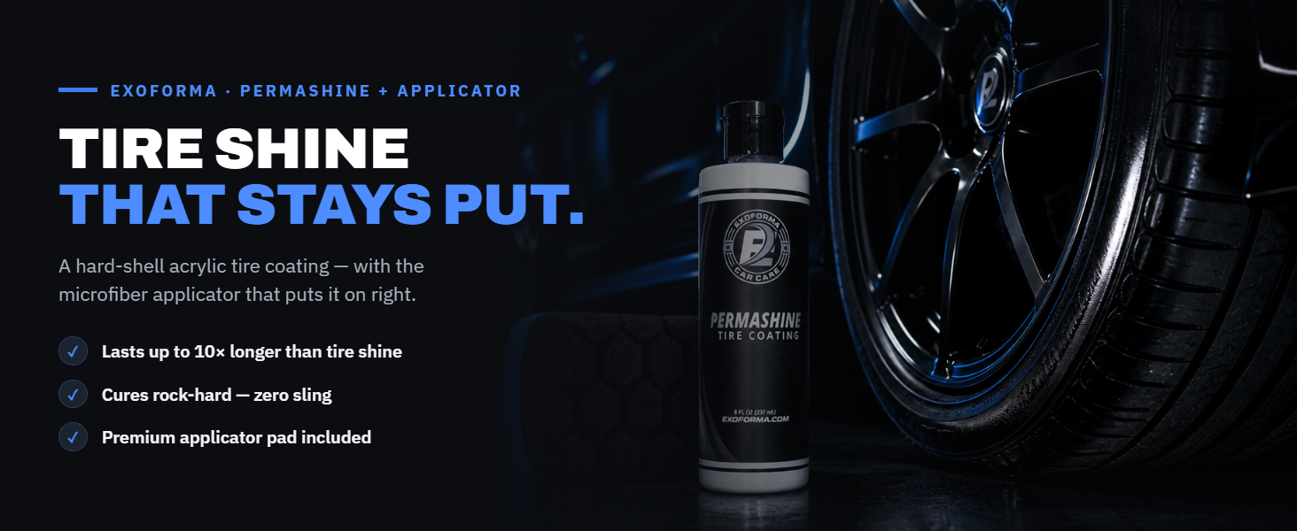 permsahine tire shine that stays put