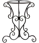TICKCACY 26.7" H Gazing Ball Stand, 9”D Metal Gazing Globe Stand for 10-12 Inches Garden Gazing G...