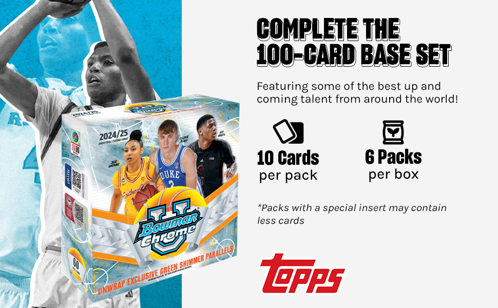 Bowman University Chrome Basketball - Mega Box
